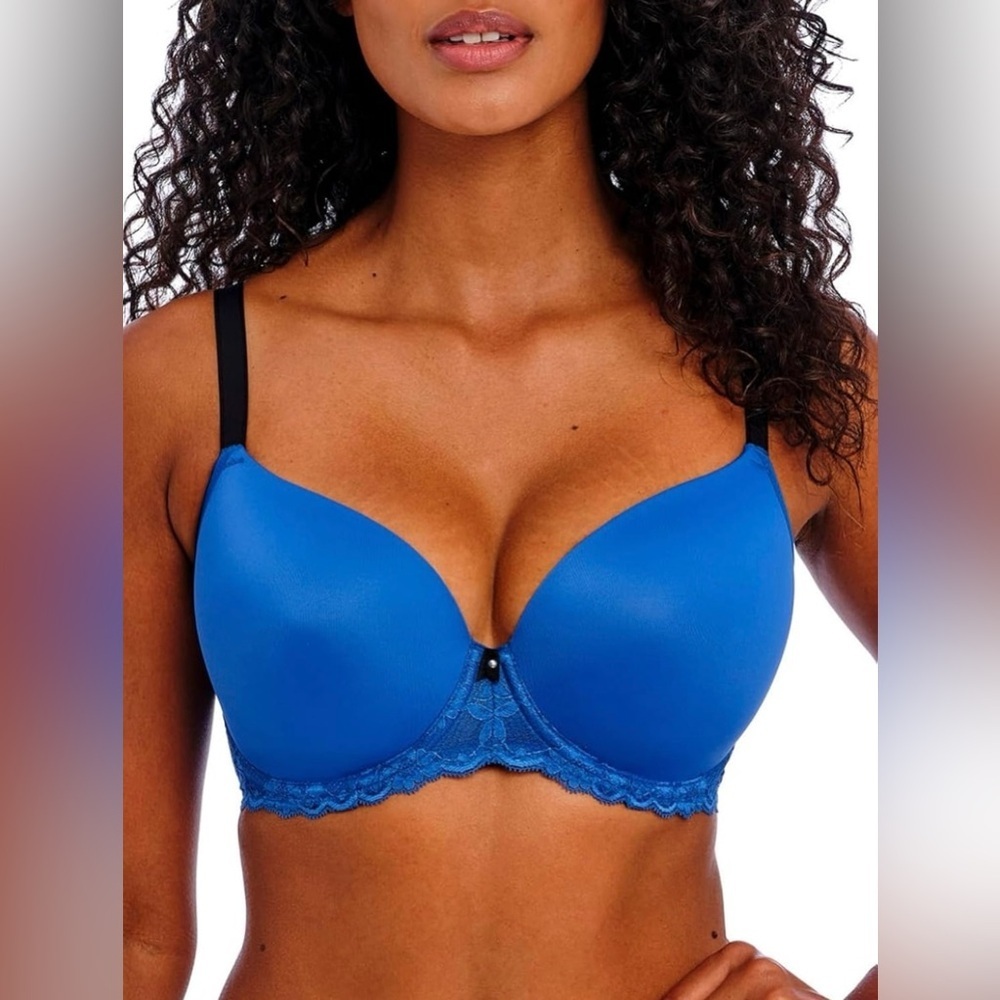 Freya Women's Offbeat Underwire Demi Molded Plunge T-Shirt Bra